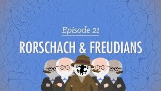 Rorschach and Freudians Crash Course Psychology 21 [upl. by Anesuza]