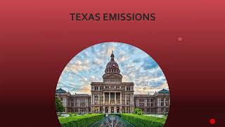 Greenhouse Gas Emissions Texas and San Antiono [upl. by Kcireddor543]