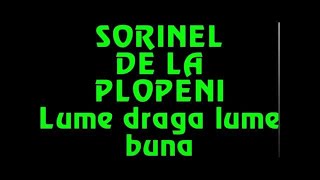 SORINEL DE LA PLOPENI LUMEA DRAGA LUME BUNA [upl. by Cowan]