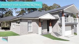 Mincove Homes  Split Level Home Wave 308 Design [upl. by Naugan]