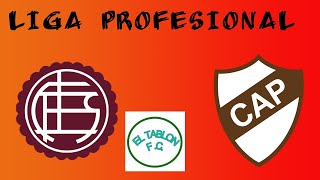 LANUS PLATENSE EN VIVO LIGA PROFESIONAL [upl. by Andaira]