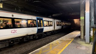 c2c  Class 357 Electrostar  357 209 amp 357 033 Departing Upminster Station [upl. by Alur]