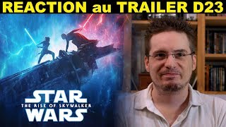 RÉACTION au D23 SPECIAL LOOK de Star Wars 9 [upl. by Ilsa]