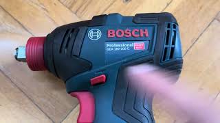 Bosch gdx 18V200C análisis [upl. by Ayekehs]