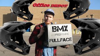 Fox Proframe FullFace Review BMX Street [upl. by Aeneg]