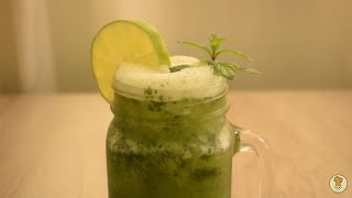 ¡Refrescante LIMONADA de HIERBABUENA Y MENTA [upl. by Ainitsirk]