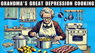 Grandmas 29 Great Depression Recipes to Try Today Save Money [upl. by Nerrag]