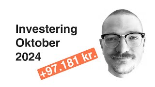 Oktober 2024 i jagten på økonomisk uafhængighed  Frinans [upl. by Laenahtan984]