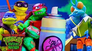 Ninja Turtle TOYS Rescue April From Superfly 🐢  Teenage Mutant Ninja Turtles Mutant Mayhem [upl. by Ezra]