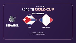 Cuba vs Guadalupe  Clasificatoria Copa Oro Concacaf W 2024 [upl. by Neerod]