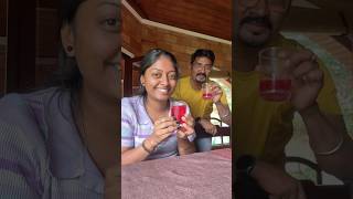 Traditional drink 🍷🤩food collegelifestyle minivlog family familyvlogger [upl. by Hunger]