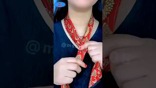 How to make a tie from a handkerchief shorts msbro [upl. by Eiggam]