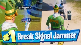 Receive Your Next Objective at the Launchpad amp Destroy Signal Jammers Location  Fortnite [upl. by Trudie37]