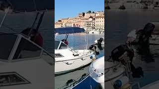 Portoferraio vista del porto Elba [upl. by Salene866]