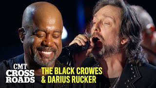 The Black Crowes amp Darius Rucker Perform “Let Her Cry”  CMT Crossroads [upl. by Blondy]