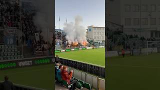 GIF Sundsvalls bränning hemma mot Gefle IF [upl. by Joed]