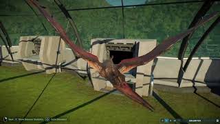 Jurassic World Evolution 2  Pteranodon sounds JW Variant [upl. by Yelsha]