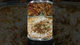 Chinthamani chicken 🍗 amp Tomato Rasam 🍅 lunchmenu food lunch food recipe [upl. by Utham]