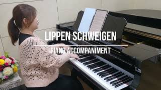 Lippen Schweigen  FLehár 입술은 침묵하고  Piano Accompaniment Ella Piano [upl. by Oiziruam735]