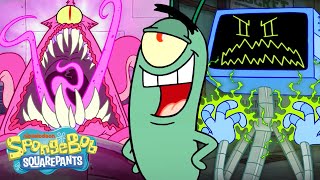 60 MINUTES at the Chum Bucket 🪣  SpongeBob [upl. by Rick385]