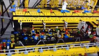 Final Lego rollercoaster finished NXT controlled [upl. by Maleen428]