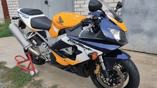 HONDA CBR929RR FIREBLADE  2001 ORIGINAL [upl. by Smailliw61]