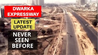 Dwarka Expressway Delhi Gurgaon Border till New Palam Vihar Sector 110 Latest Construction Status [upl. by Coyle]