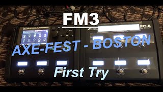 FM3  AXEFEST  BOSTON  Premier Essai first try  Nicolas DESMAREST [upl. by Nepsa]