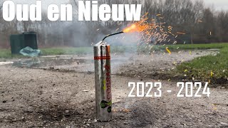 Vuurwerk compilatie 20232024 “dat da hier kan joh” [upl. by Moneta596]