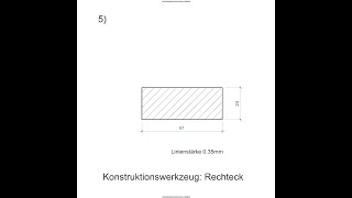 5 Lernvideo Rechteck  geometrische Grundformen [upl. by Orfurd]