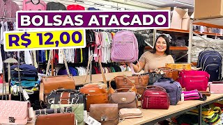 Bolsas POR R 1200 no Melhor Atacado de Goiânia  Lindas e Baratas [upl. by Ramon]