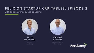 Felix on Startup Cap Tables How to model a preseed round [upl. by Annodal319]