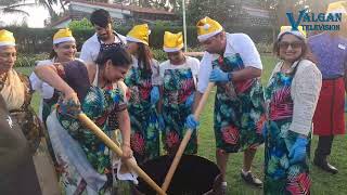 Radisson Blu Resort Temple Bay Mamallapuram Celebrates the Unique EcoFriendly Cake Mixing Ceremony [upl. by Anaihr]