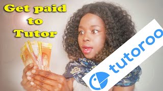 Make Money Online Tutoring With Tutoroo  2020 Tutorial  J Badane 💰💸 [upl. by Irahc]