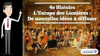 4e Histoire LEurope des lumières  circulation des idées despotisme éclairé et contestation [upl. by Sivad476]