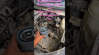 Mahindra XUV 500 Diesel filter change andfilter location how to change diesel filte 🚗👈👌🛠🔧🛠🔧💯💯💯🛠 [upl. by Carli]