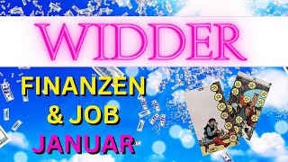 WIDDER ♈️ quotAB GEHT´S IN DIE FÜLLEquot Widder Finanzen amp Job Januar 2024 [upl. by Assilem286]