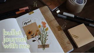 Catch up and set up my April bullet journal spreads with me Taskeen Shaik [upl. by Tnert457]