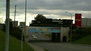 A FANTASTIC RAILFANNING DAY  NS and CSX in Muncie IN [upl. by Frankie]