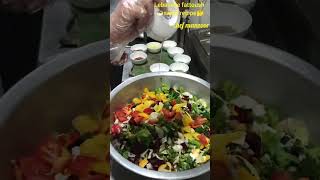 How to make lebanese fattoush recipe by chef manzoor🤔🤔👍 [upl. by Clementina500]