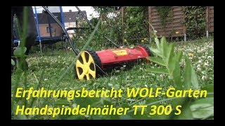 WOLF Handspindelmäher TT 300 S [upl. by Thelma]