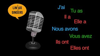 Avoir present tense song  Jai tu as il a [upl. by Gipps]