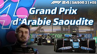 F1® 24  GRAND PRIX DARABIE SAOUDITE  LERREUR STRATÉGIQUE   SAISON 2  05 [upl. by Flanagan856]