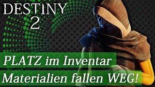 Ressourcen farmen ABER KEINE bekommen Material ÄNDERUNG ab Season 19  Destiny 2  Witch Queen [upl. by Scharff]