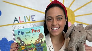 Kids Read Aloud Pip and Posy The Scary Monster  ALIVE Story Time with Miss Ferreira [upl. by Magee402]