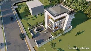 DHANIS APARTMENT BUILDING CONCEPTUAL VIDEO 1 [upl. by Enelie]