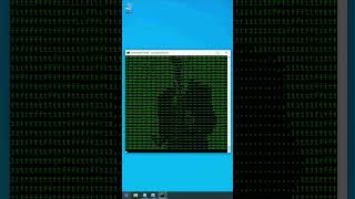 ASCII Art Video on Command Prompt [upl. by Hilaria379]