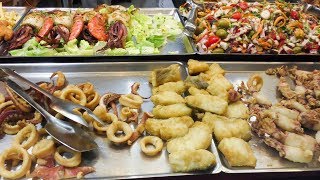 Sicily Street Food Italy The Vucciria Market in Palermo [upl. by Aigneis]