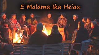 E Malama Ika Heiau Campfire Singing Circle [upl. by Auqined744]