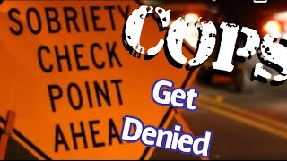 🔵🔴DUI checkpoint ID refusal [upl. by Lisle15]